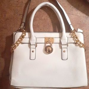Michael Kors white purse